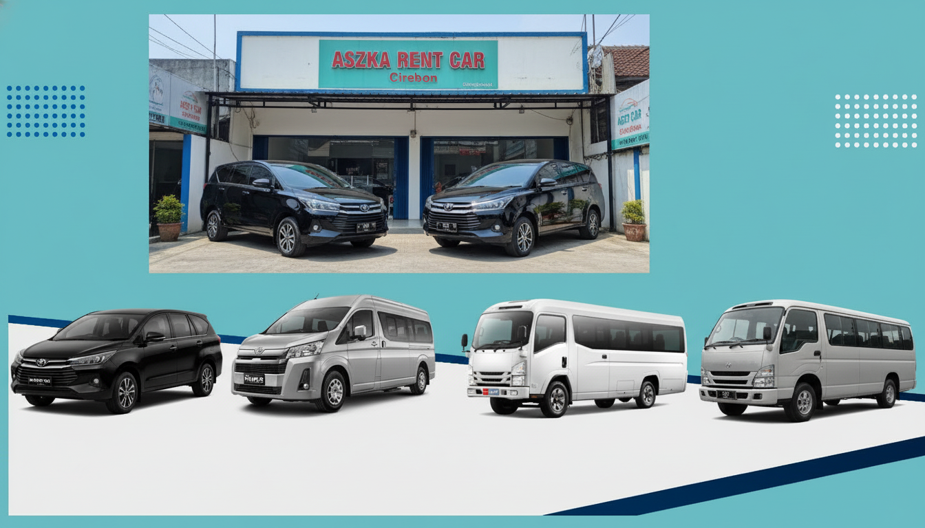 Layanan rental mobil di Cirebon dengan pilihan armada terbaru dan driver profesional - Aszka Rent Car
