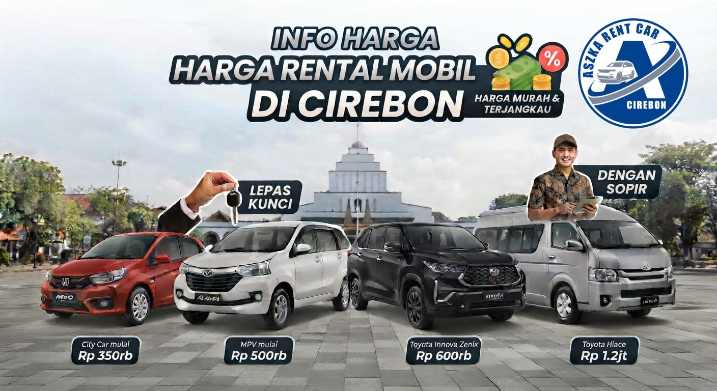 info harga rental mobil di cirebon